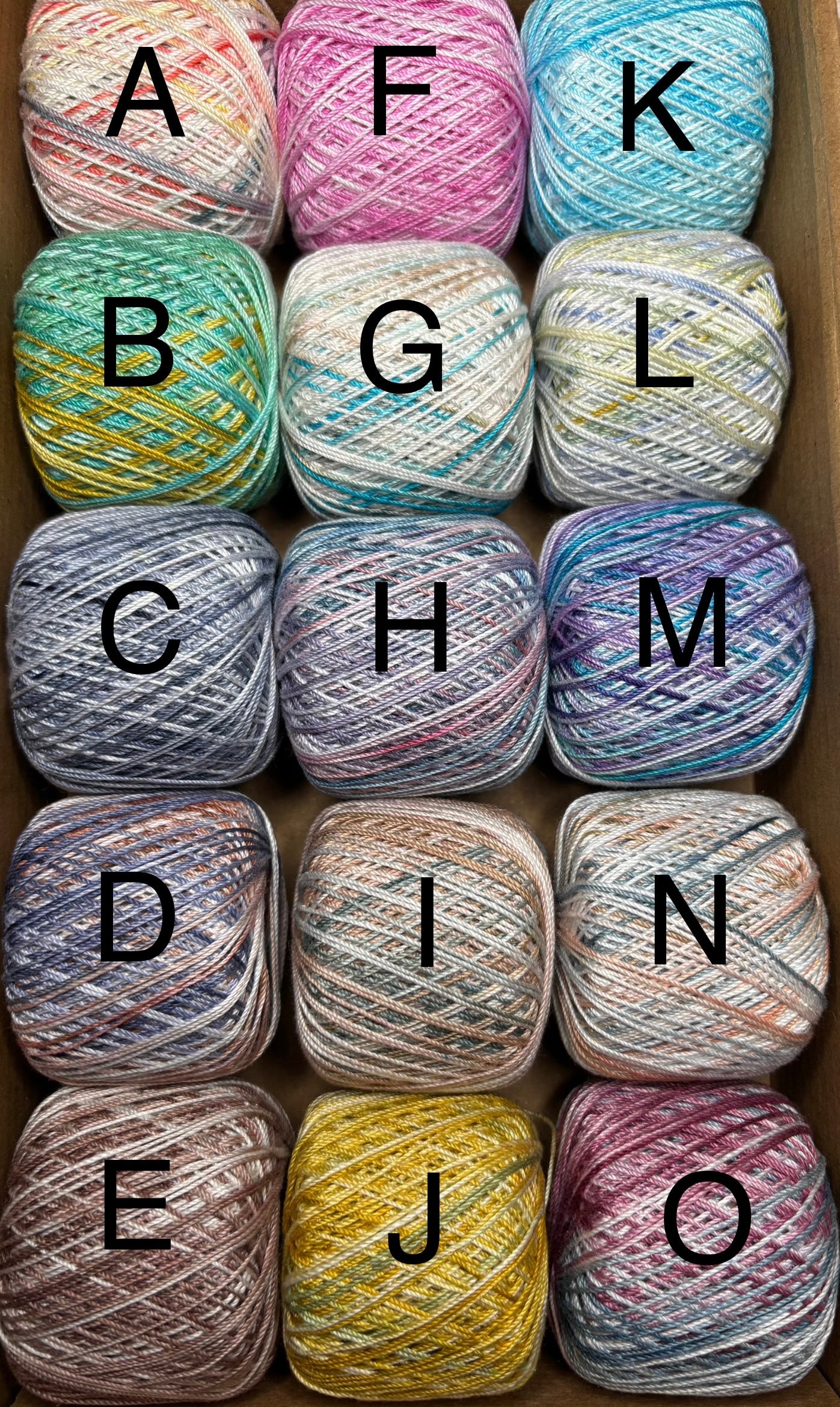 HARVEST Crochet Earrings – Hand-Dyed Color Blend Boho Jewelry